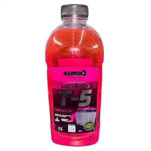 Aditivo Radiador Long-Life Concentrado T5 Rosa Radnaq 1 Litro