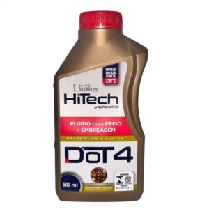 Fluido Freio Embreagem Dot 4 Hitech 500ml