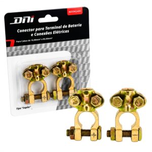 Terminal Bateria Automotivo Universal Sapão Reforçado Par