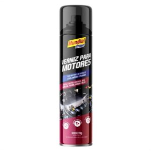 Spray Verniz Motor Proteção e Brilho Carro Moto 300ml