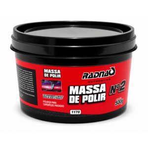 Massa Polir N° 2  Polimento Automotivo Radnaq 500g