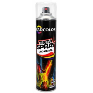 Tinta Spray Uso Geral Verniz Acrilico Radcolor 400ml