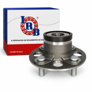 Cubo Roda Traseira Fit 1.4 1.5 8V 16V ABS 2002 A 2008 4Furos